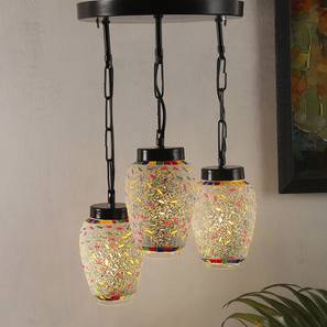 devansh Tatum Multicolor Glass Cluster Hanging Light-picture-17