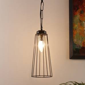 Decor Deals Under 500 Design Brixton Black  Metal  Hanging Light (Black)