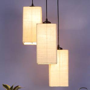devansh Philip White Natural Fiber Cluster Hanging Light-picture-20