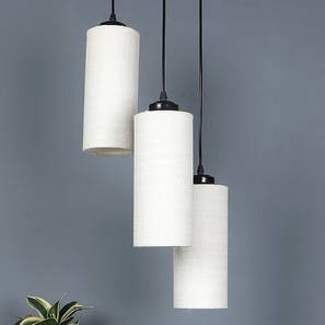 devansh Briggs White Natural Fiber Cluster Hanging Light-picture-16