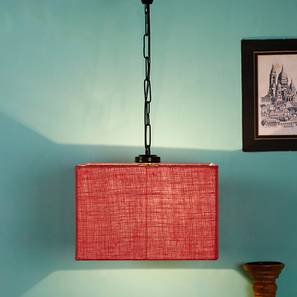 Ceiling Lights Design Julio Pink  Natural Fiber  Hanging Light (Pink)