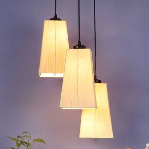 Memphis Off White Fabric Cluster Hanging Light-image-33