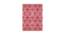 Gulabi Pink Geometric Hand-knotted Wool 6x4 Feet Carpet (Pink, 183 x 122 cm  (72" x 48") Carpet Size) by Urban Ladder - Design 1 Full View - 613538