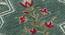 Surmaya Multicolor Floral Hand-knotted Wool 8x5 Feet Carpet (244 x 152 cm  (96" x 60") Carpet Size, Multicolor) by Urban Ladder - Rear View Design 1 - 613648