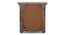 Fidora Solid Wood Bedside Table (Teak Finish) by Urban Ladder - Rear View Design 1 - 613951