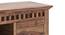 Fidora Solid Wood Free Standing TV Unit (Teak Finish) by Urban Ladder - Design 1 Close View - 614017