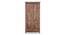 Fidora Solid Wood 2 Door Wardrobe (Teak Finish) by Urban Ladder - Ground View Design 1 - 614025