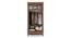 Fidora Solid Wood 2 Door Wardrobe (Teak Finish) by Urban Ladder - Rear View Design 1 - 614027
