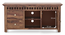 Fidora Solid Wood Free Standing TV Unit (Teak Finish) by Urban Ladder - Design 1 Dimension - 614033