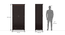 Fidora Solid Wood 2 Door Wardrobe (Mahogany Finish) by Urban Ladder - Image 1 Design 1 - 614036