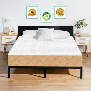 Single Bed Mattress Design Pure Sleep Premium Orthopedic Pocket Spring Mattress - Single Size (White, Single Mattress Type, 78 x 36 in (Standard) Mattress Size, 6 in Mattress Thickness (in Inches))