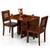 Danton capra 2 seater folding dining table set tk 00 lp