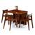 Danton gordon 3 seater folding dining table set tk 00 lp