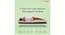 Nirvana Bamboo Fabric 7 Zone Pure Latex Foam Mattress - King Size (White, King Mattress Type, 8 in Mattress Thickness (in Inches), 78 x 70 in Mattress Size) by Urban Ladder - Design 1 Side View - 618488