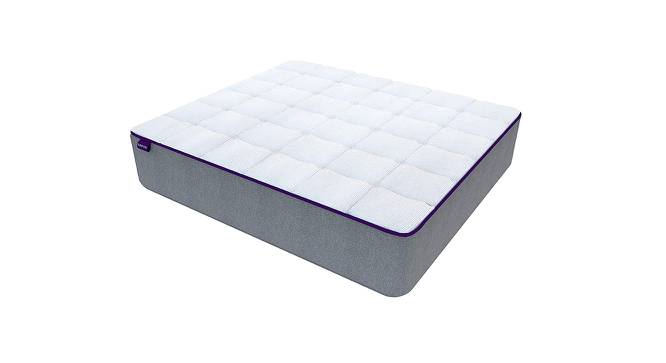 Orthopedic Dual Comfort - Hard & Soft High Resilience Foam Mattress - King Size (Blue, King Mattress Type, 8 in Mattress Thickness (in Inches), 72 x 72 in Mattress Size) by Urban Ladder - Design 1 Full View - 621846