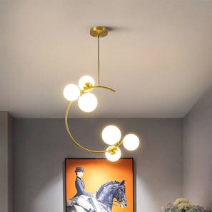Chandeliers Design Admire Gold LED Smart Voice Assist Chandelier (Gold)