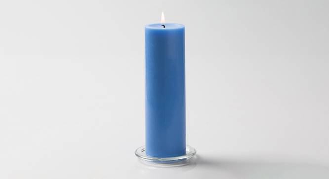 Cal Scented Candles - Set Of 3 (Blue) by Urban Ladder - Design 1 Side View - 624476