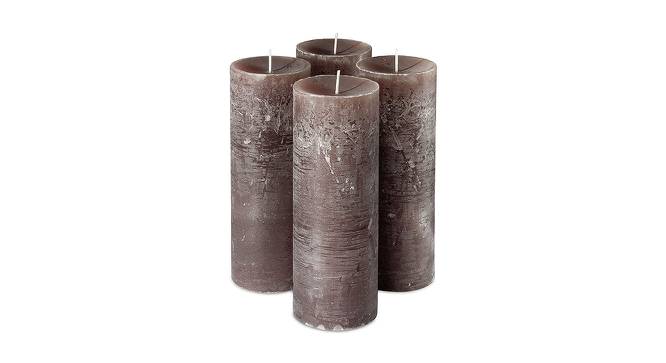 Cora Scented Candles - Set Of 3 (Grey) by Urban Ladder - Front View Design 1 - 624550