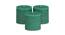 Kinsley Scented Candles - Set Of 3 (Green) by Urban Ladder - Design 1 Side View - 624564
