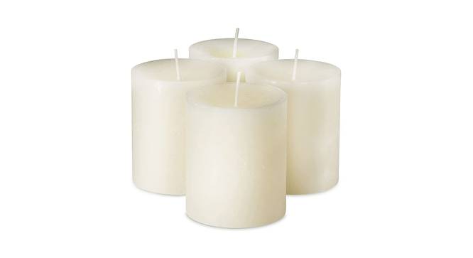 Emery Scented Candles - Set Of 3 (Ivory) by Urban Ladder - Front View Design 1 - 624644