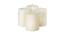 Emery Scented Candles - Set Of 3 (Ivory) by Urban Ladder - Front View Design 1 - 624644