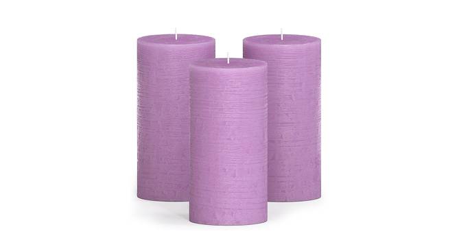 Savannah Scented Candles - Set Of 3 (Light Pink) by Urban Ladder - Design 1 Side View - 624665