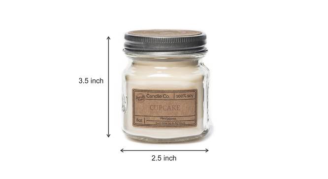 Isabelle Scented Candle (Ivory) by Urban Ladder - Design 1 Dimension - 624705