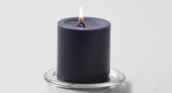 Blaise Scented Candles - Set Of 3 (Purple) by Urban Ladder - Design 1 Side View - 624757