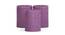 Sophie Scented Candles - Set Of 3 (Purple) by Urban Ladder - Design 1 Side View - 624762