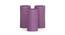 Alice Scented Candles - Set Of 3 (Purple) by Urban Ladder - Design 1 Side View - 624763