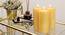 Quinn Scented Candles - Set Of 3 (Yellow) by Urban Ladder - Front View Design 1 - 625118