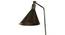Keala Gold Iron Shade Floor Lamp with Metal base (Brown) by Urban Ladder - Rear View Design 1 - 625169