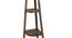 Jon Black Iron & Cloth Shade Floor Lamp with Wooden Base (Brown) by Urban Ladder - Ground View Design 1 - 625311