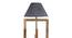 Creed Grey Iron & Cloth Shade Floor Lamp with Wooden Base (Brown) by Urban Ladder - Ground View Design 1 - 625377