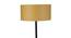 Glenn Beige Iron & Cloth Shade Floor Lamp with Wooden Base (Brown) by Urban Ladder - Ground View Design 1 - 625380