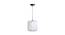Leaf White Iron  Hanging Light (White) by Urban Ladder - Design 1 Side View - 625446