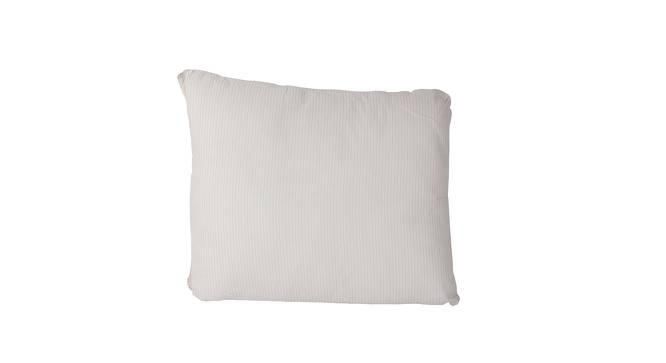 Jon White Solid Microfiber Pillow Cover (White) by Urban Ladder - Front View Design 1 - 626791