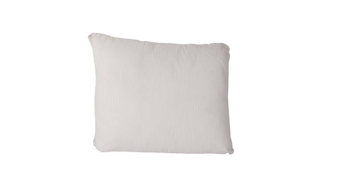 Braden White Solid Microfiber Pillow Cover Set of - 4 (White) by Urban Ladder - Design 1 Side View - 626812