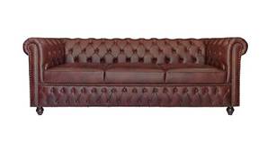 Heritage Leatherette Sofa