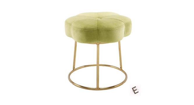 Boho Series Stool in Apple Green Colour (Apple Green) by Urban Ladder - Front View Design 1 - 