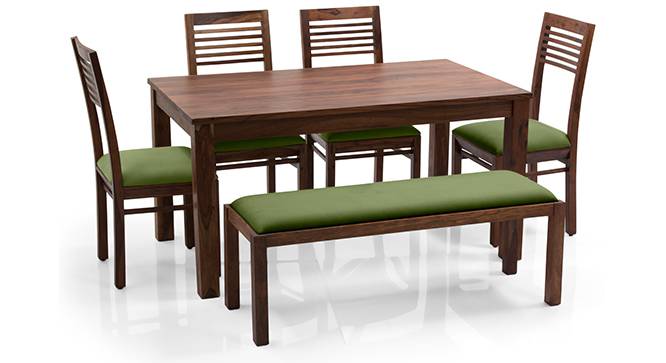 Arabia Zella 6 Seater Dining Table Set With Upholstered Bench
