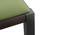 Brighton Large - Zella 6 Seater Dining Table Set (With Upholstered Bench) (Mahogany Finish, Avocado Green) by Urban Ladder - - 62805