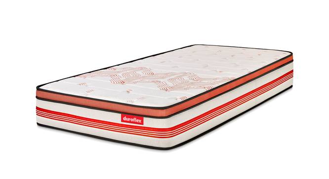 Boltt Plus 3 Zoned NRG Layer Medium Firm Bonnell Spring Euro Top Mattress with Extra Air Circulation and Coolness - Single Size (Beige, Single Mattress Type, 8 in Mattress Thickness (in Inches), 72 x 35 in Mattress Size) by Urban Ladder - Front View Design 1 - 628664