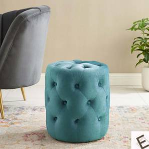Amanda Pouffe in Peacock Teal Colour-image-33