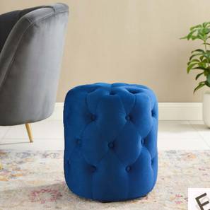 expressionist by mohanbir Amanda Pouffe in Navy Blue Colour-picture-13