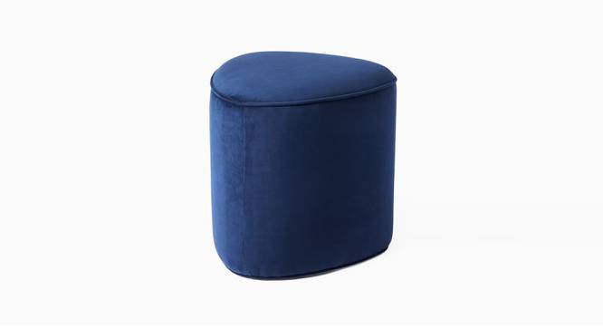 Tri Series Pouffe in Blue Colour (Blue) by Urban Ladder - Front View Design 1 - 629765