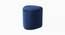 Tri Series Pouffe in Blue Colour (Blue) by Urban Ladder - Front View Design 1 - 629765