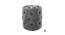 Amanda Pouffe in Midnight Grey Colour (Midnight Grey) by Urban Ladder - Front View Design 1 - 629766
