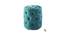 Amanda Pouffe in Peacock Teal Colour (Royal Peacock Teal) by Urban Ladder - Front View Design 1 - 629767