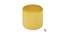 Serie O Pouffe in Daisy Yellow Colour (Prime Daisy Yellow) by Urban Ladder - Front View Design 1 - 629770